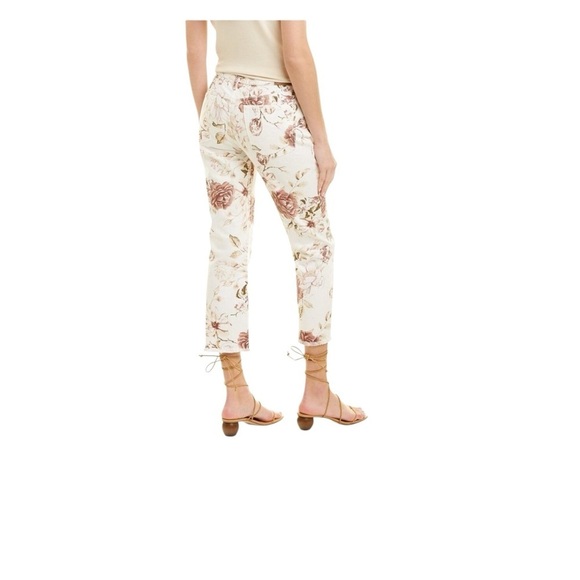 Johnny Was The Cropped Boyfriend Jeans in Rose Nwt - Picture 9 of 16